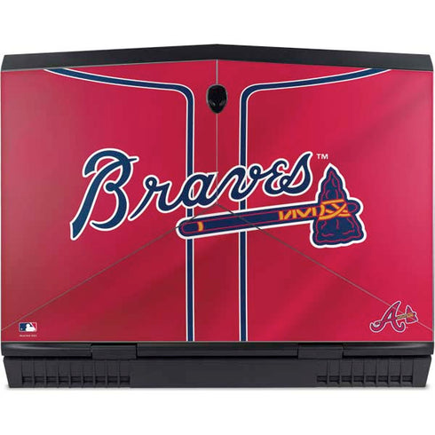 MLB Atlanta Braves Alternate/Away Jersey Dell Alienware Skin